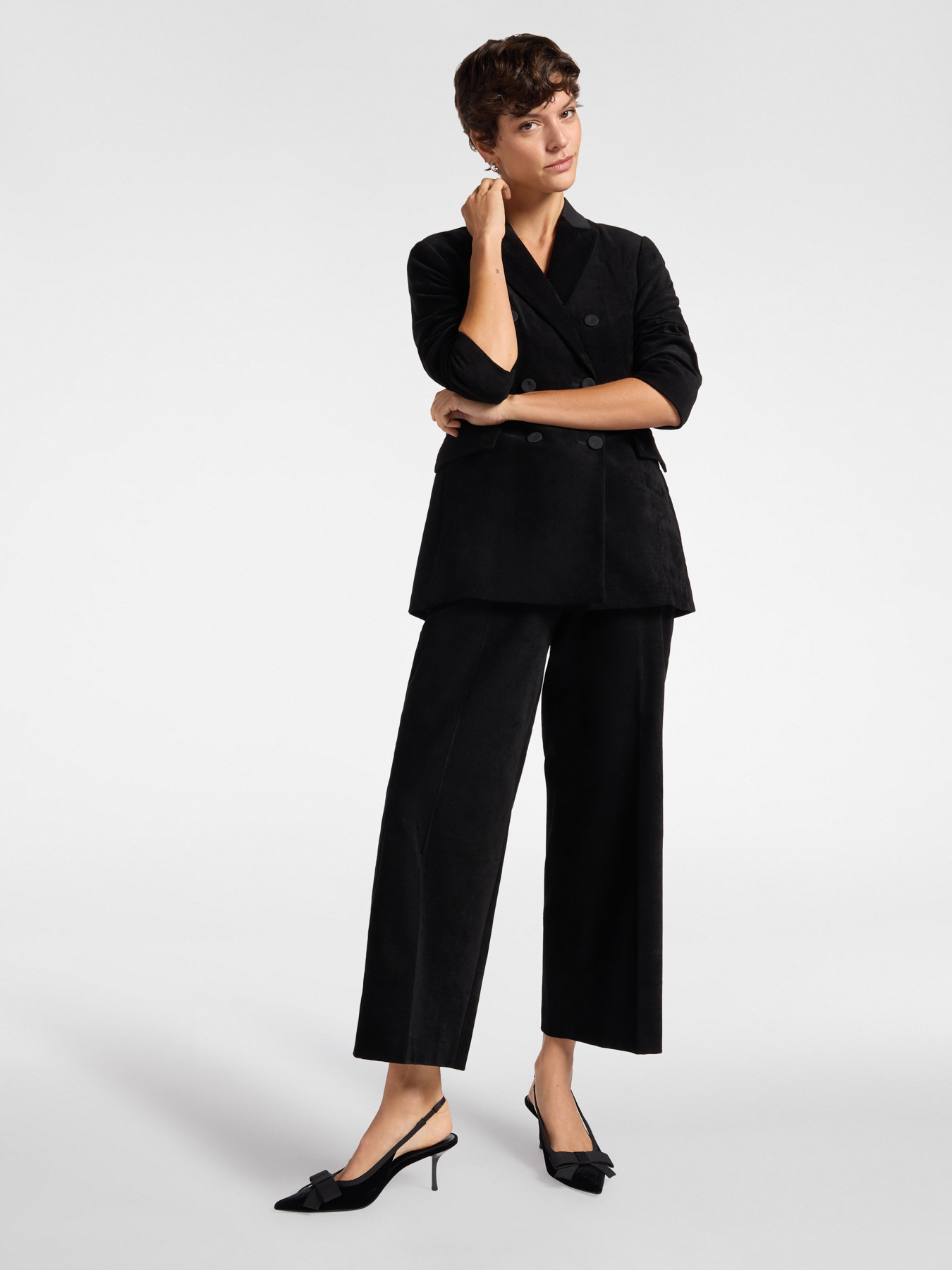 Blazer smoking in velluto image number 3