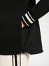 Sporty cardigan with striped edges image number 3