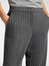 Pinstripe men&rsquo;s cut trousers image number 3