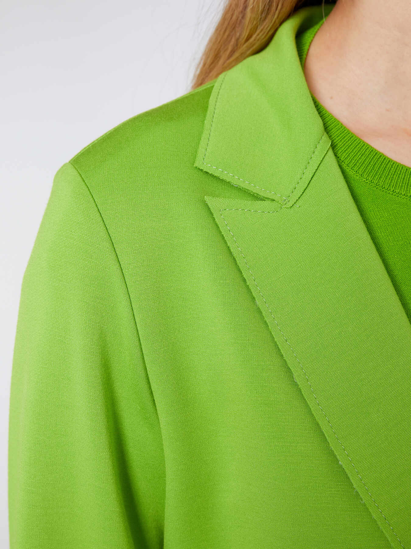 Blazer de punto de tela image number 3