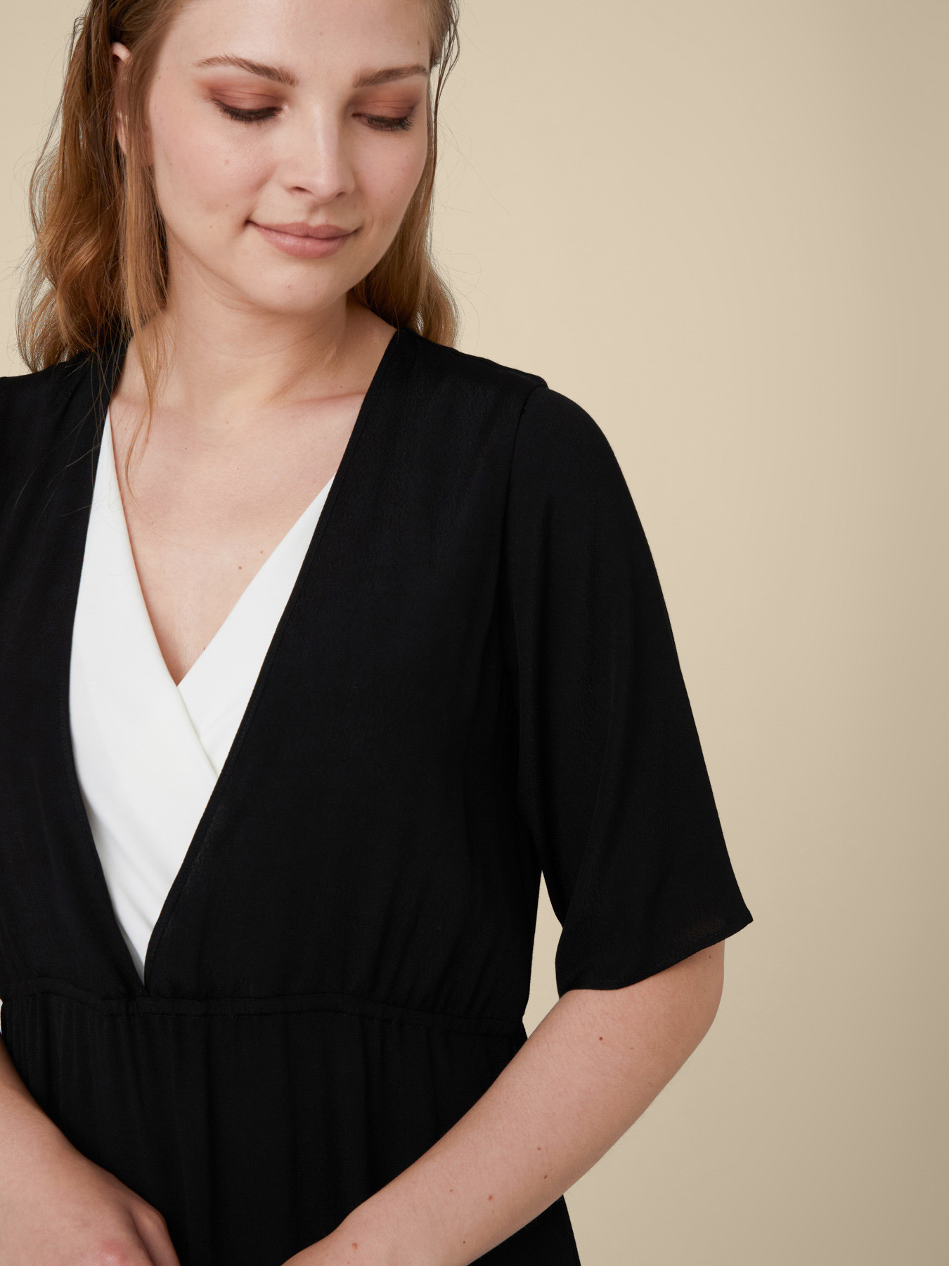 ROBE EN CR&Ecirc;PE MAROCAIN image number 3