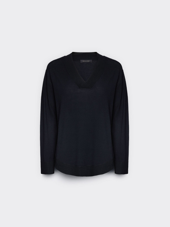 Pull &agrave; col en V