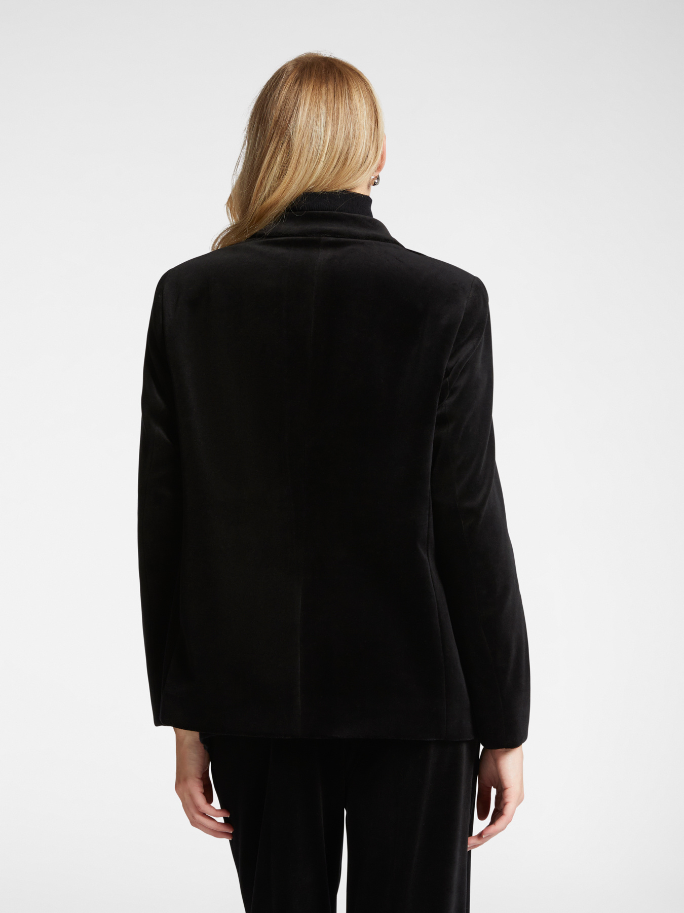 Velvet blazer image number 1