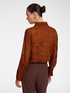 Camicia in georgette stampata image number 1