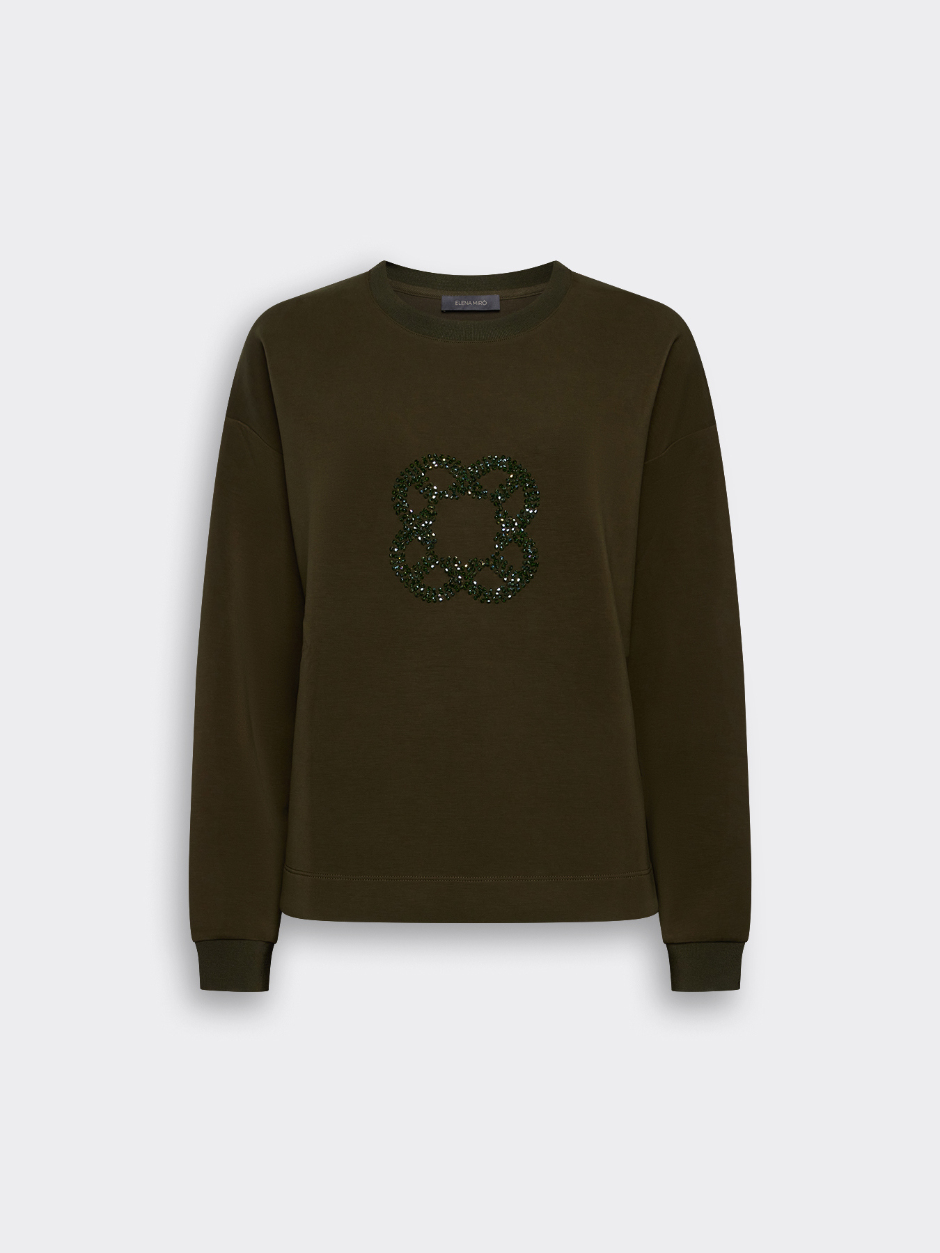 Sweat-shirt avec broderie Monogram image number 0
