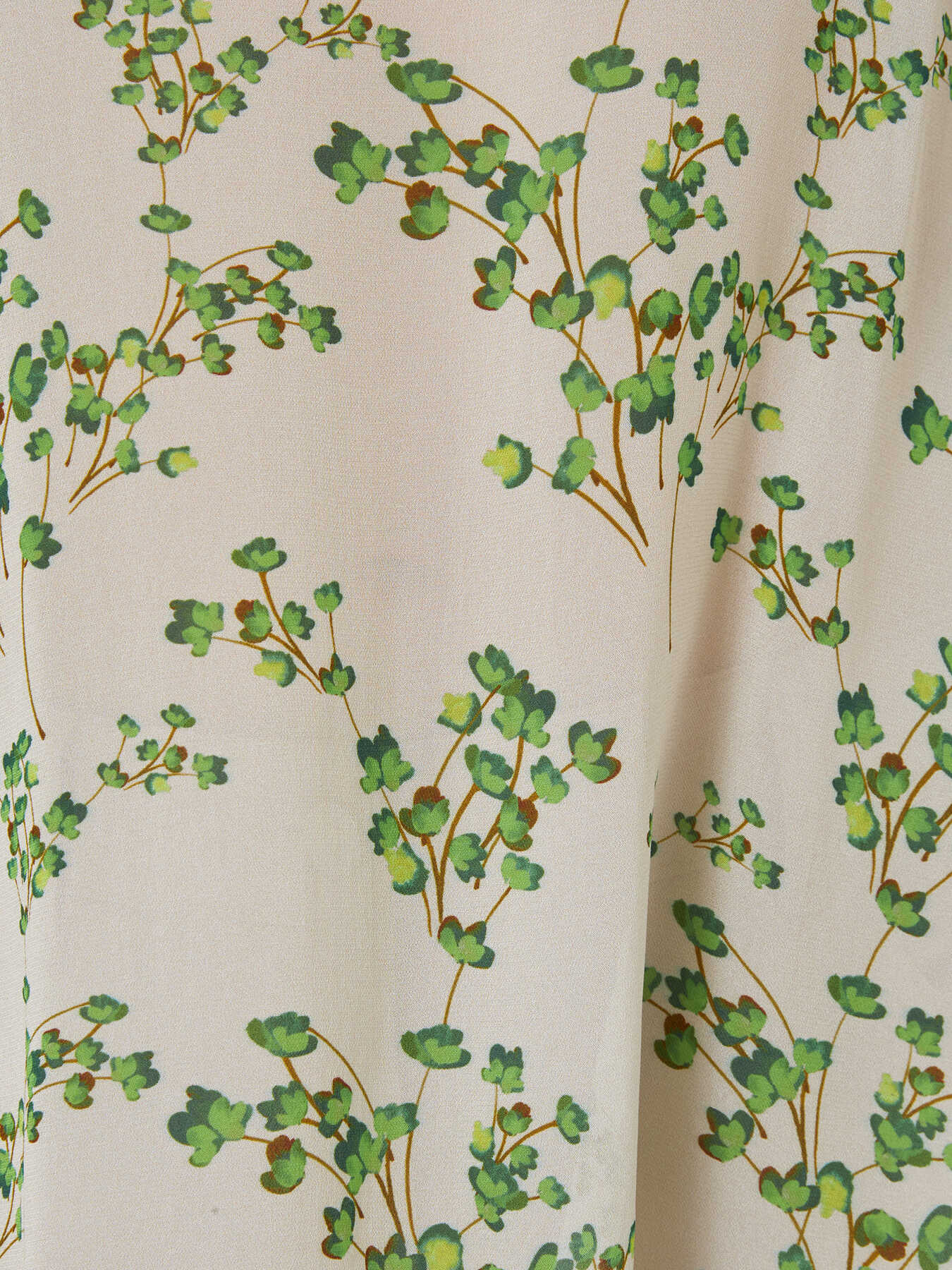 Printed blouse with strings image number 3