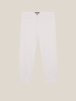 BASIC STOVEPIPE TROUSERS IN STRETCH DOUBLE COMPACT FABRIC image number 5