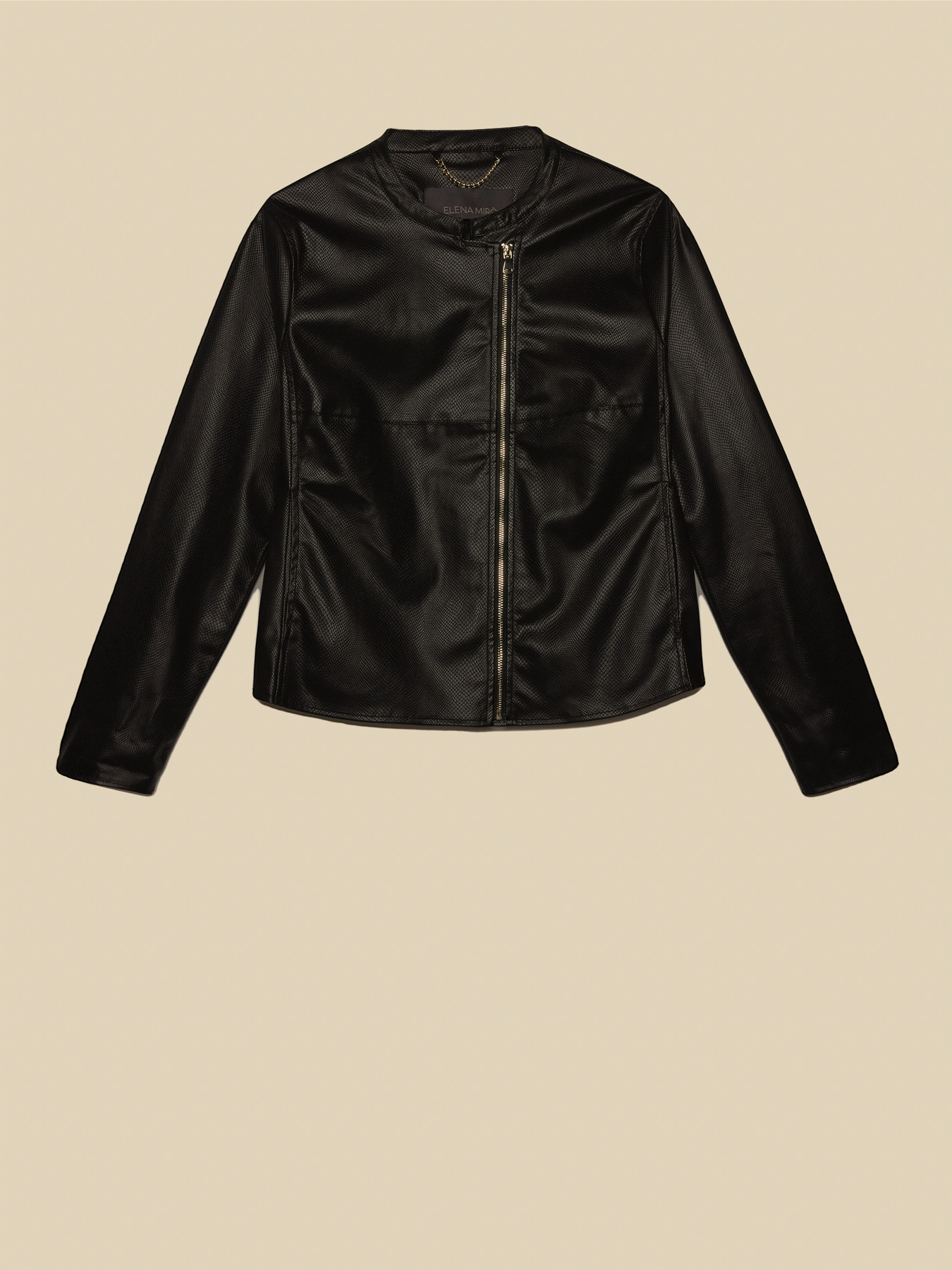 GIUBBOTTO IN SIMILPELLE image number 4