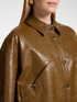 Boxy coat with craquel&eacute; effect image number 3