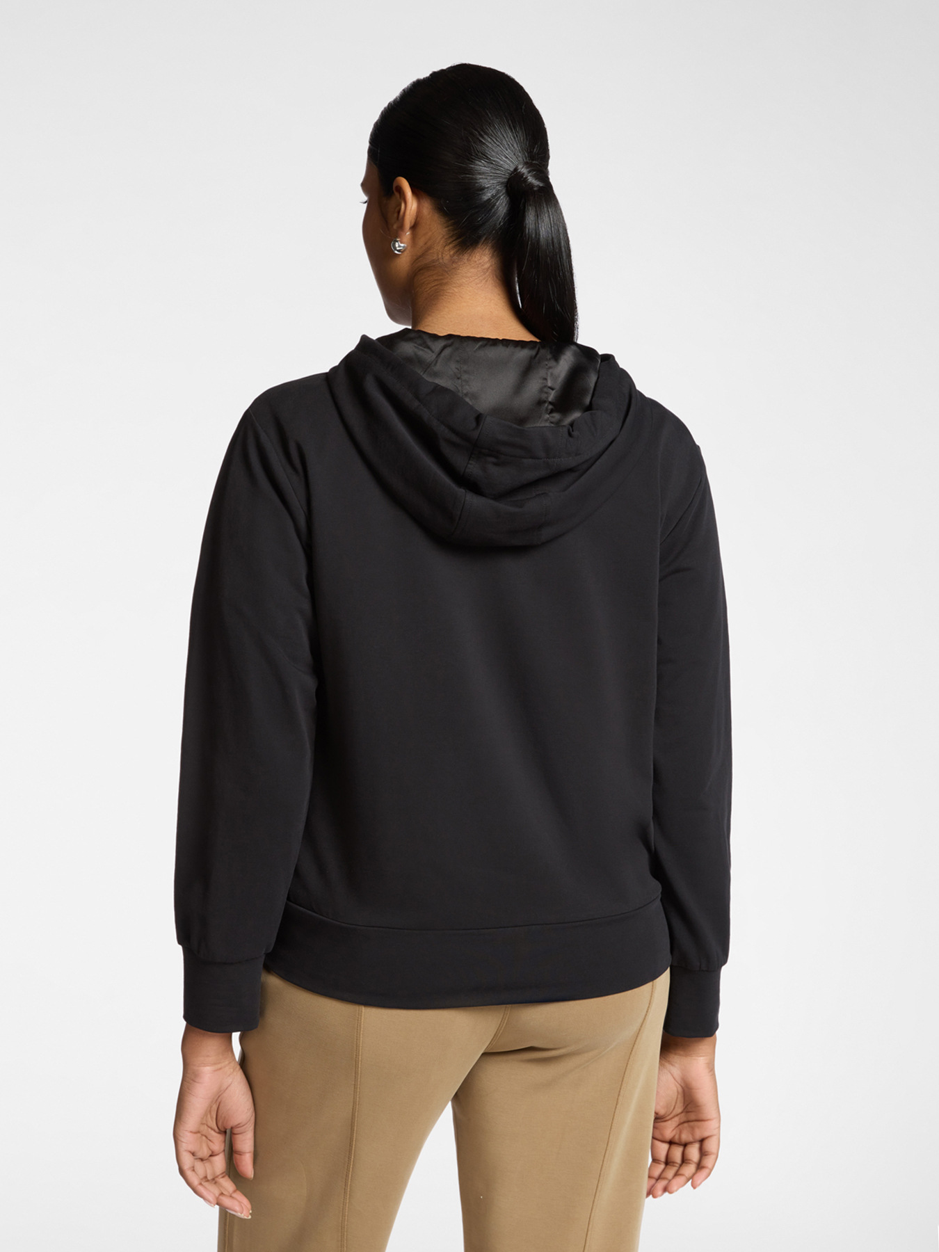 Cotton sweatshirt with embroidery image number 1