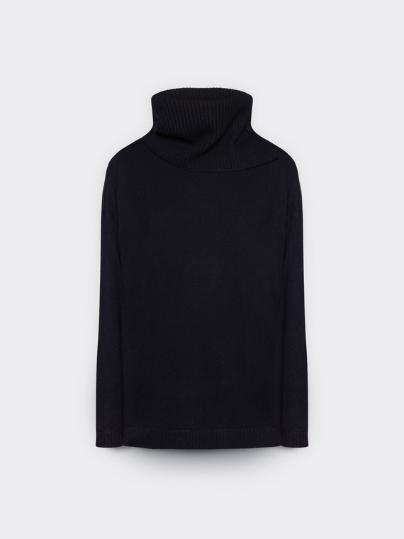 Maglia con collo staccabile