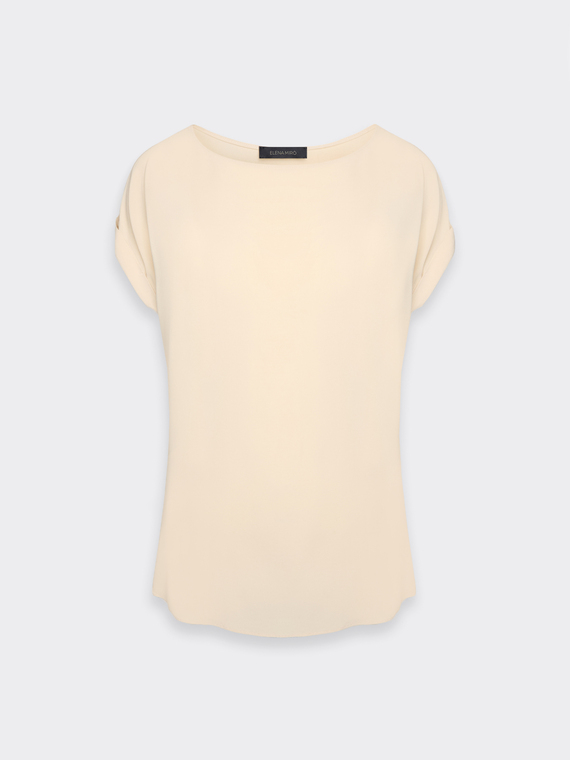 Cr&ecirc;pe de chine blouse