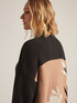 Long cardigan with back pattern image number 3