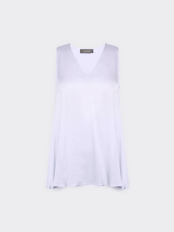 Viscose satin top
