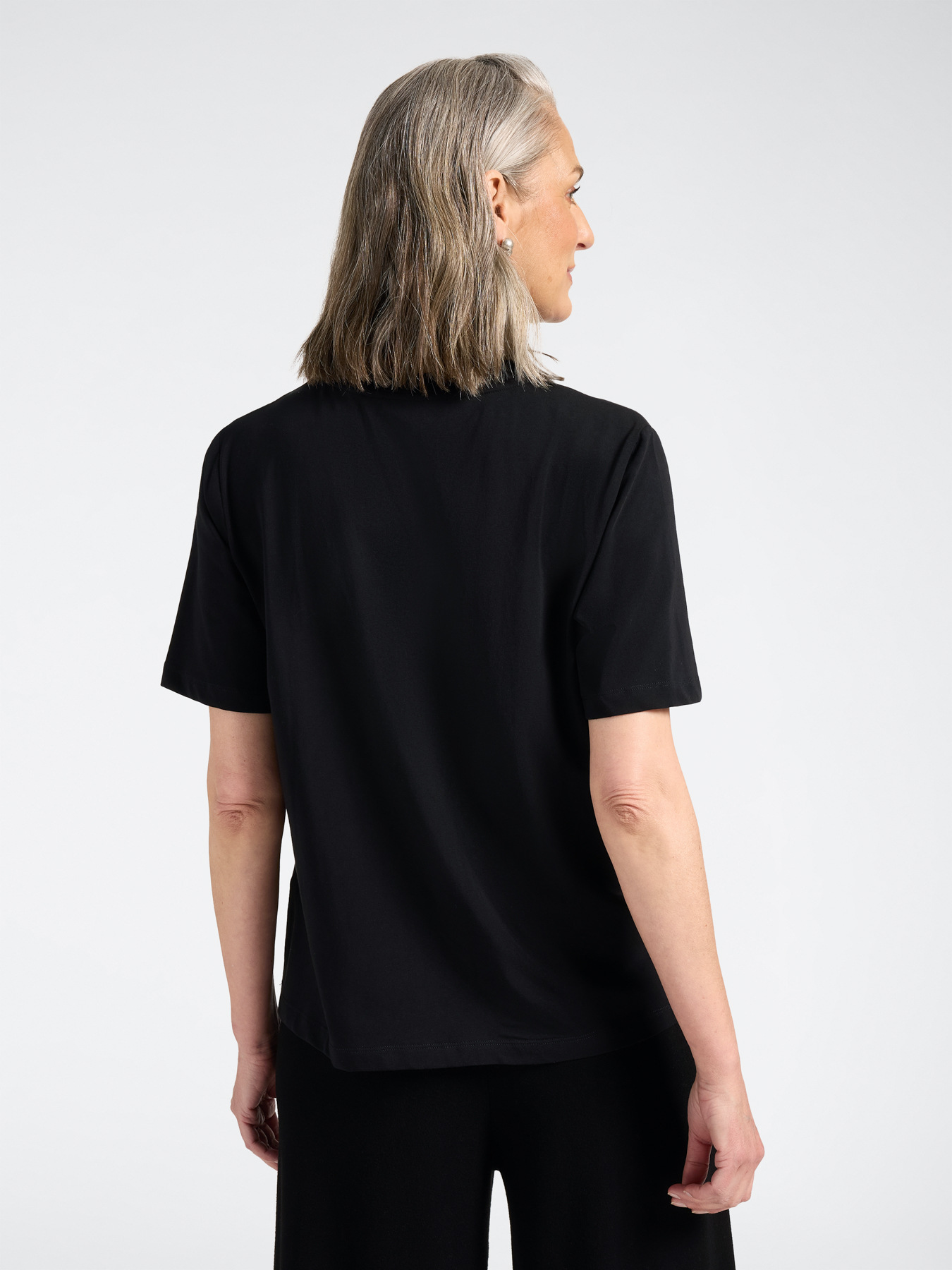 T-shirt en coton avec broderie Monogram image number 1