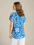 Blusa estampada de viscosa ECOVERO&trade; image number 1