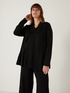 Cardigan lungo in viscosa comfort image number 2