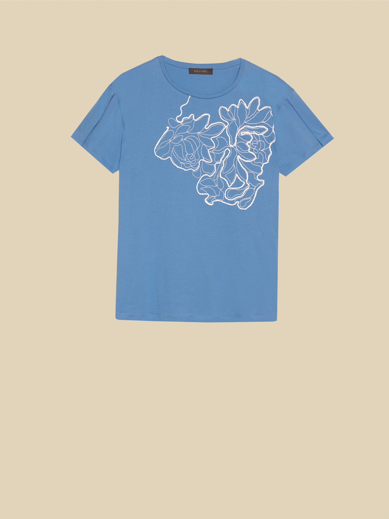 T-SHIRT MIT CORNELY-STICKEREI image number 4