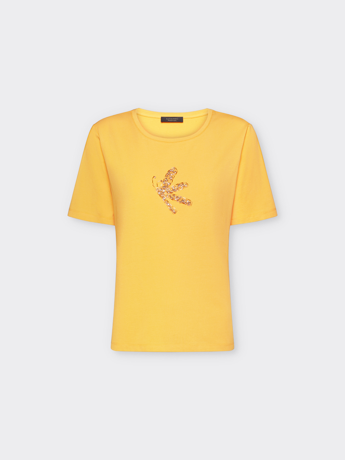 T-shirt with embroidery image number 4