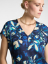 Floral top in viscose image number 3