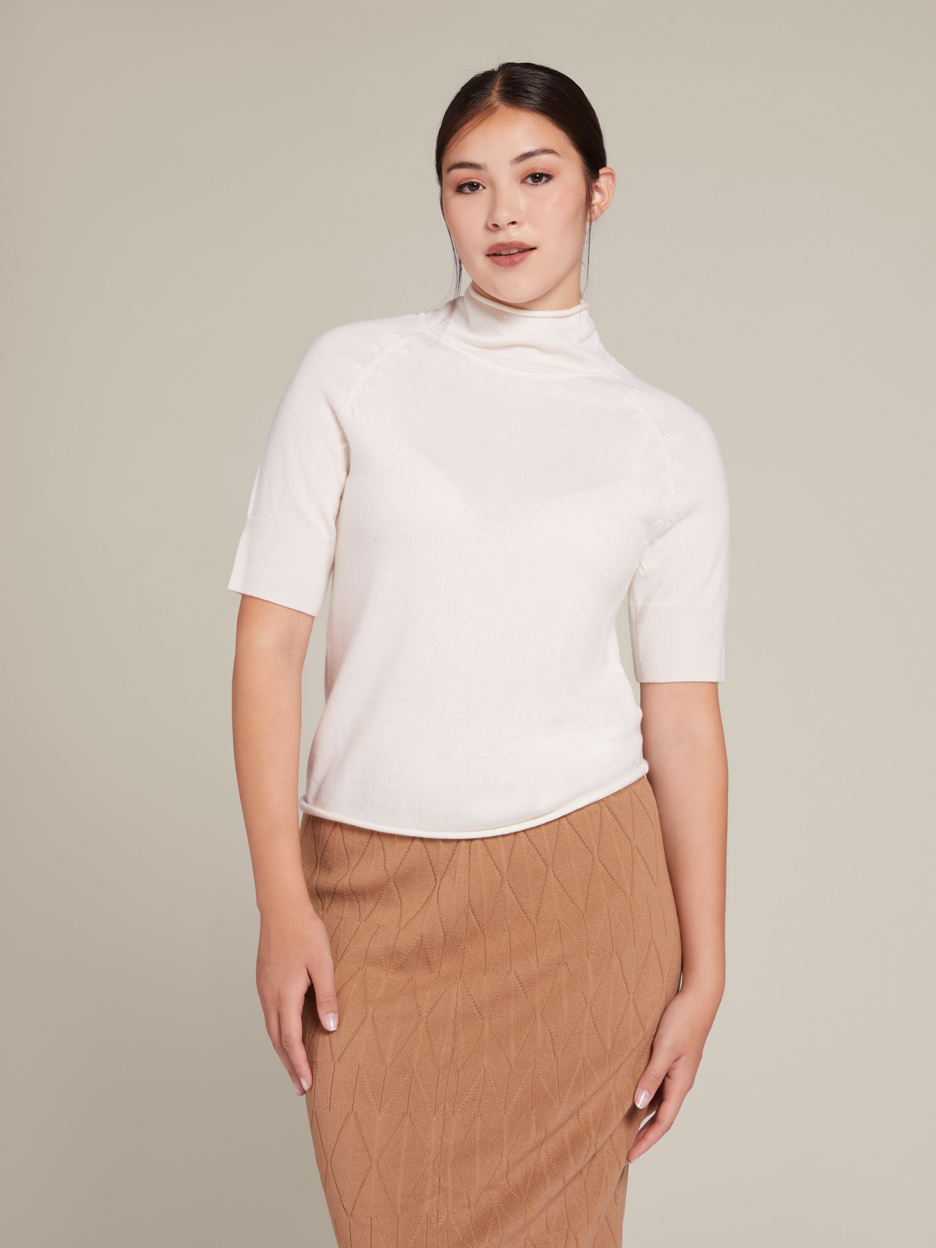 Pure carded wool twin-set image number 4