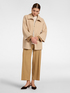 Viscose blend jersey trousers image number 0