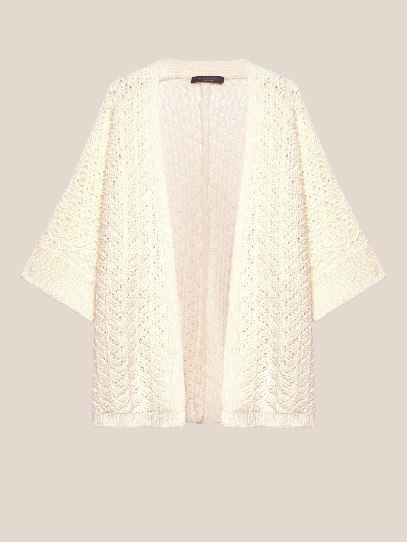 CAPA PUNTO DE ENCAJE EN MEZCLA DE ALPACA image number 4