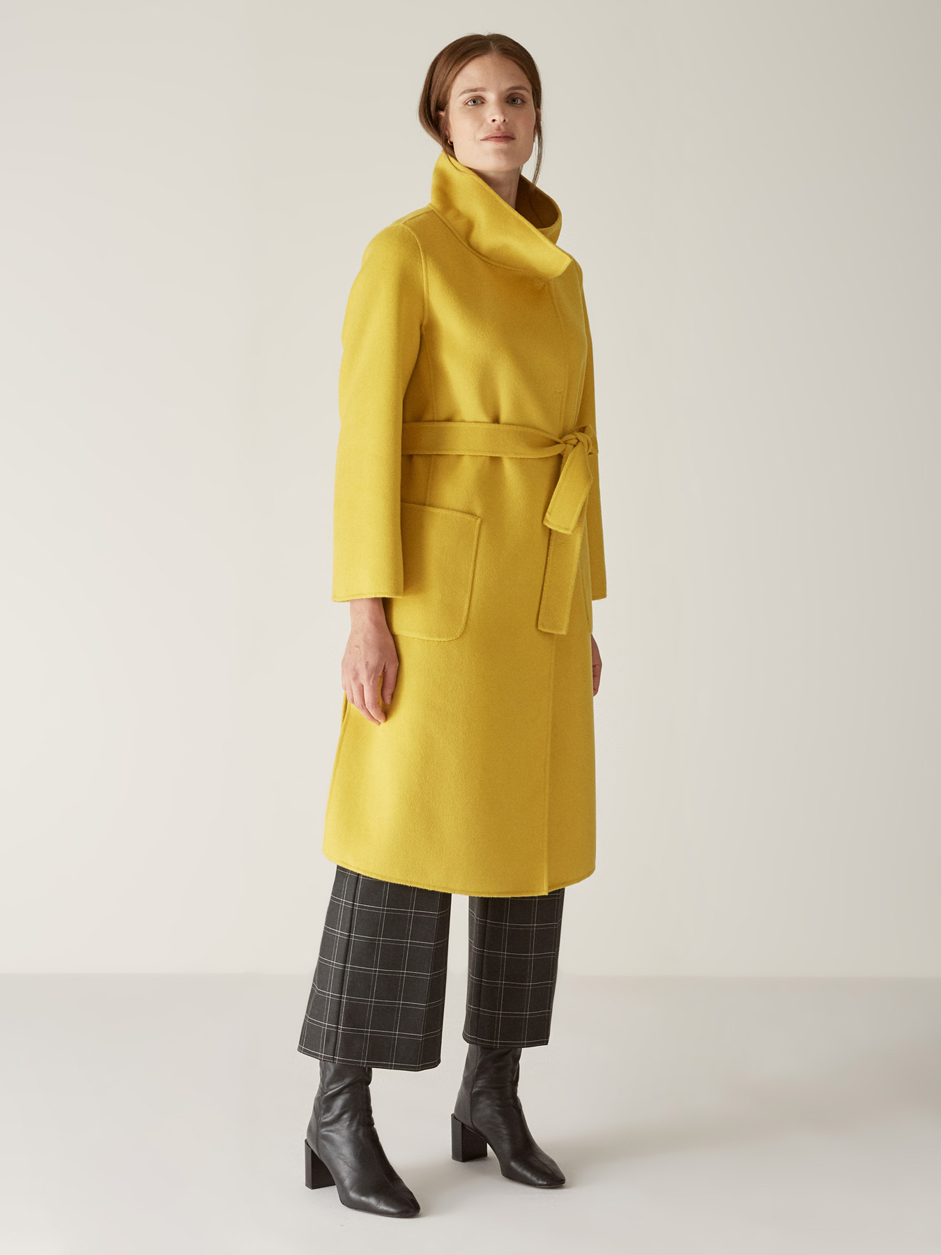 cos yellow coat