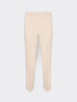 Pantalon droit en cady stretch image number 4