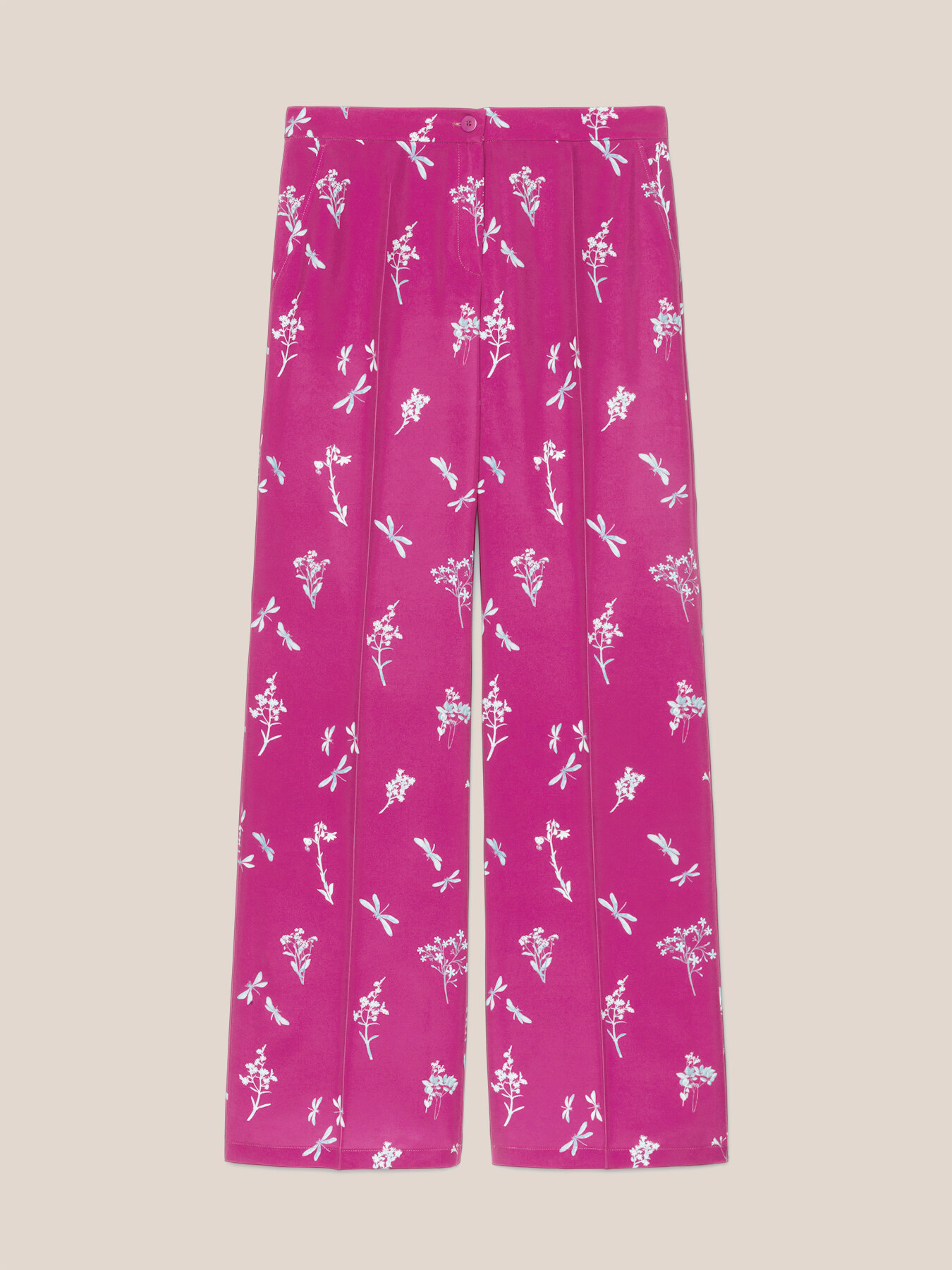 Pantaloni dritti stampati image number 4