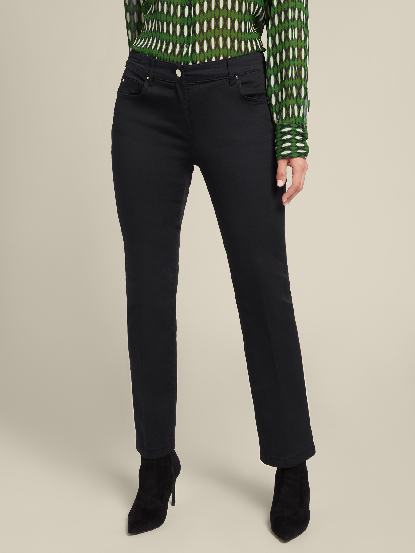 Stretch drill trousers image number 1