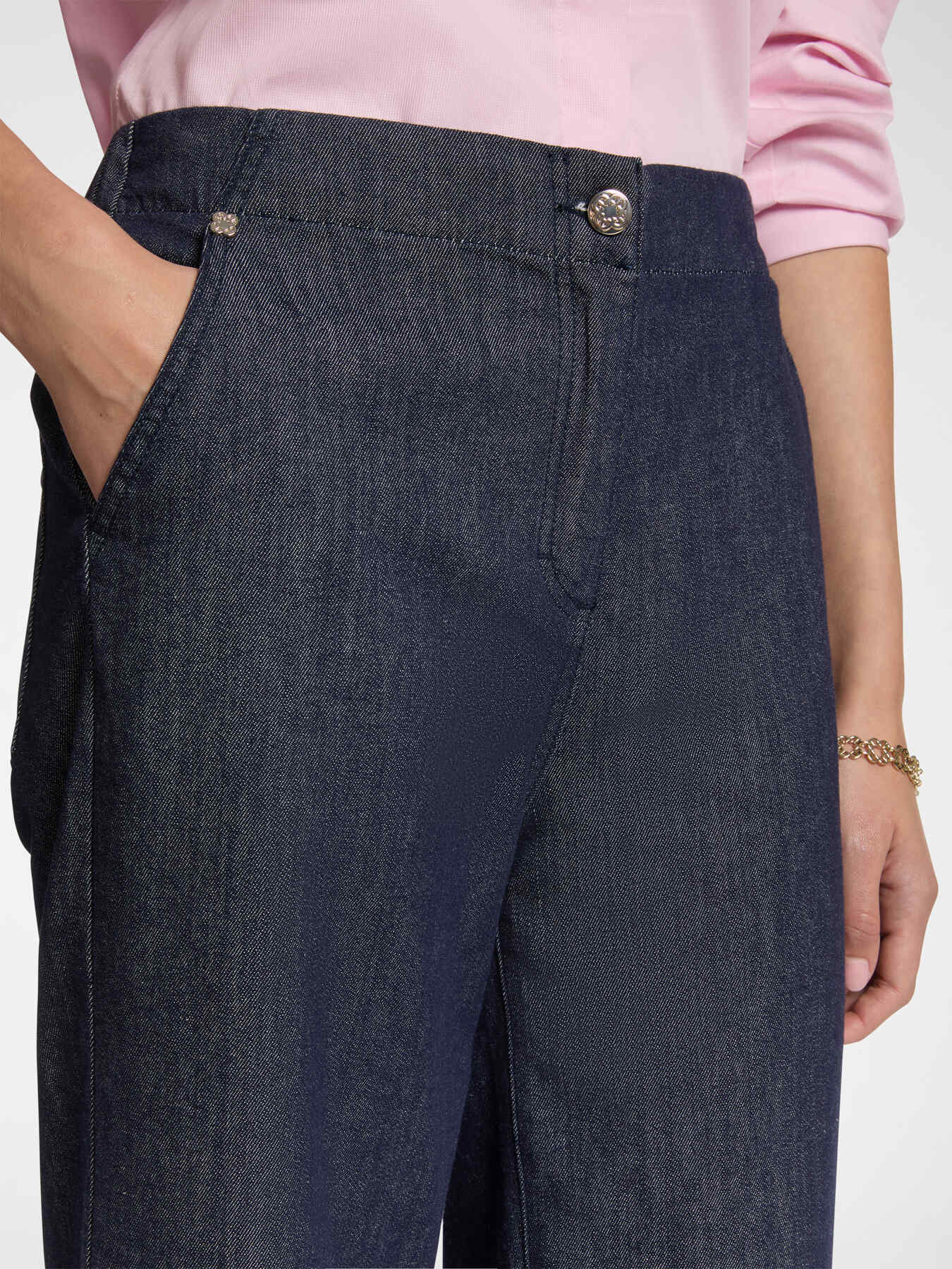 Jeans 5 tasche mariniere, "Mary" image number 3