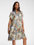 Kleid mit ethnischem Print image number 2