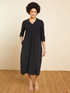 "SENSITIVE" FABRIC DRESS image number 0