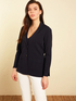CREPE VISCOSE TRICOT JACKET image number 2
