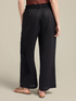 Linen trousers with belt image number 2