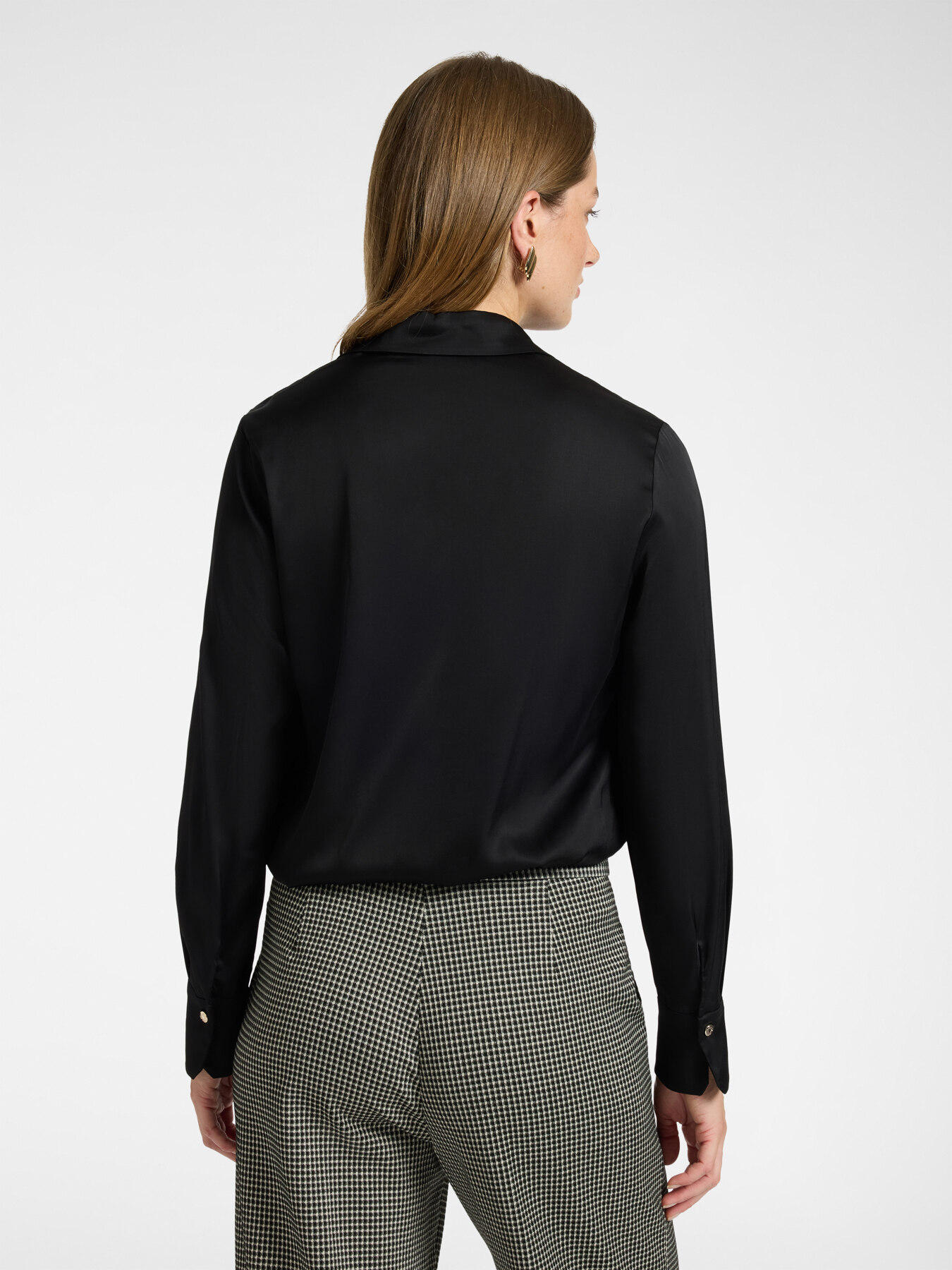 Hemd aus Stretch-Satin image number 1
