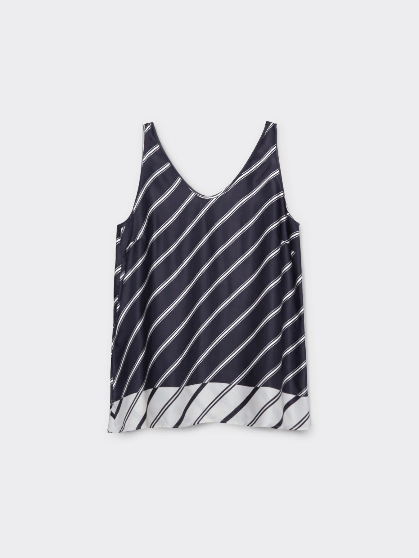 Top às riscas com borda image number 5