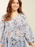 Camisa floral de algodón y seda image number 0