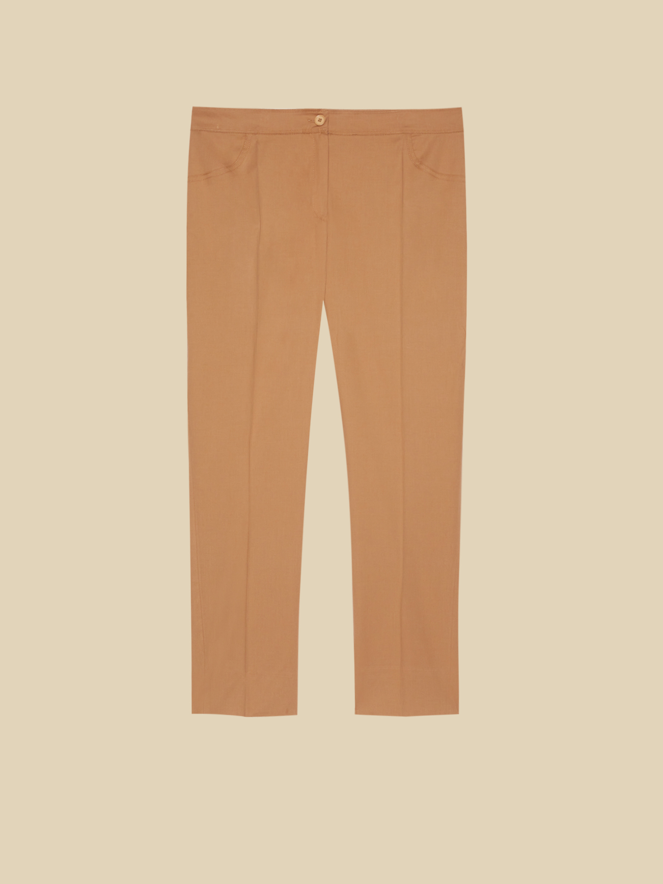 Pantaloni skinny in cotone stretch image number 5