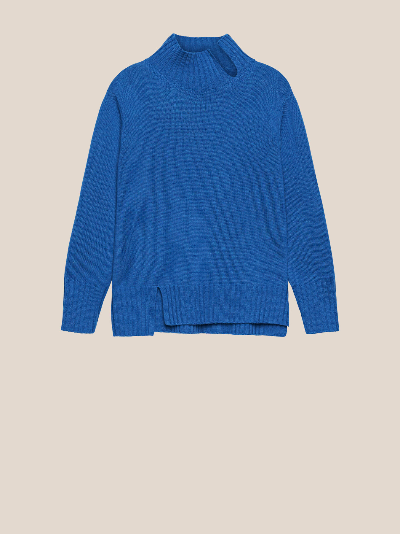 Pullover aus 100&nbsp;% Wolle mit Schlitzen image number 4