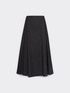 Falda midi de l&iacute;nea en A image number 4