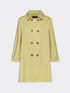 Trench double boutonnage en gabardine image number 4