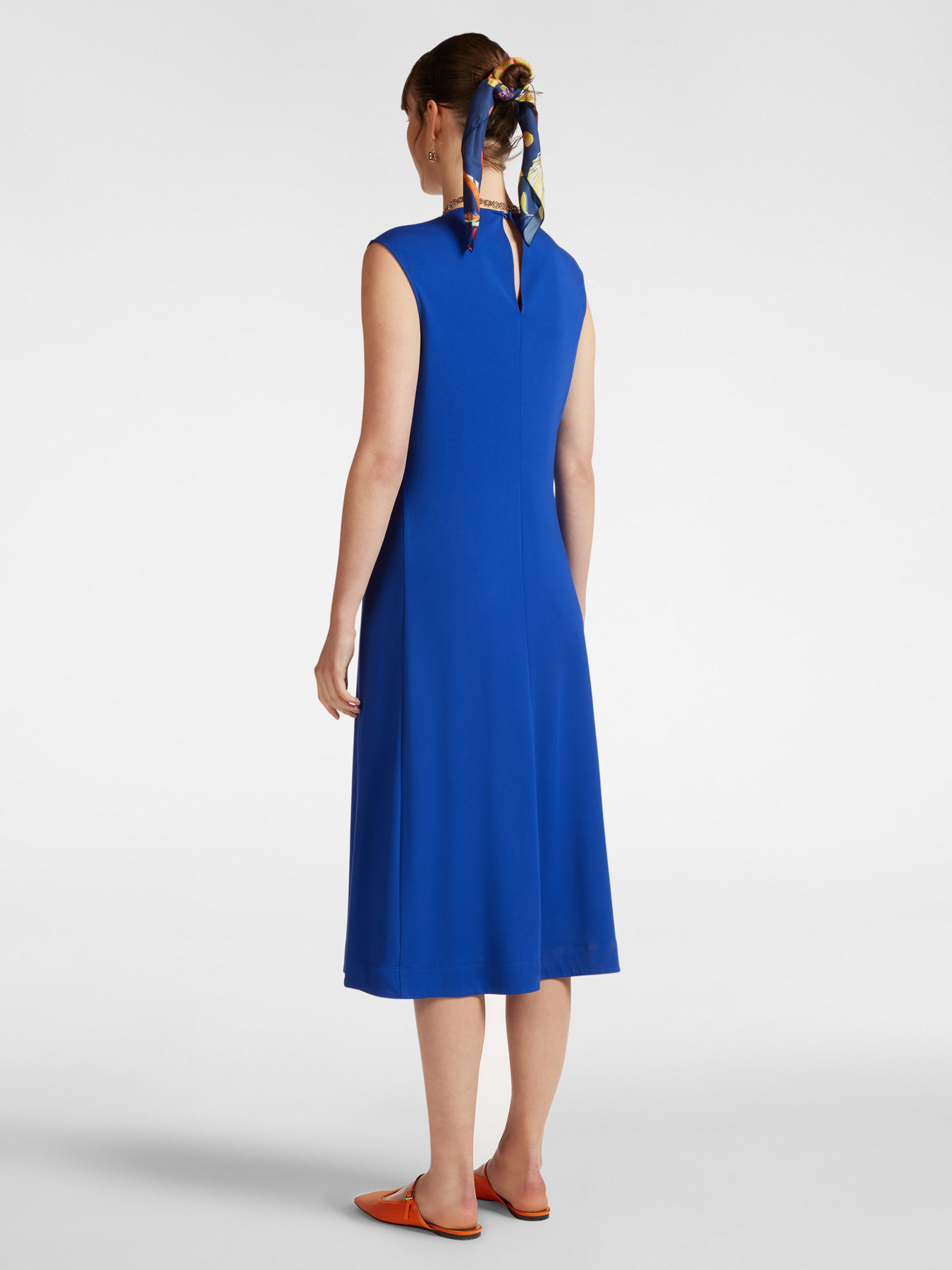 Robe mi-longue en jersey image number 1