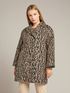 Animal print coat image number 0