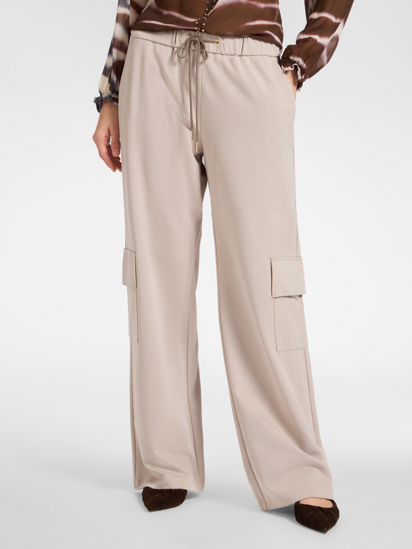 Cargo-Hosen mit weitem Bein image number 2