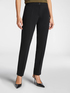 Straight stretch cady trousers image number 2