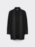 Long cardigan in pure wool image number 4
