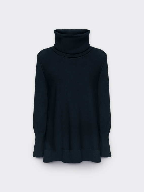 Pull ample avec col amovible