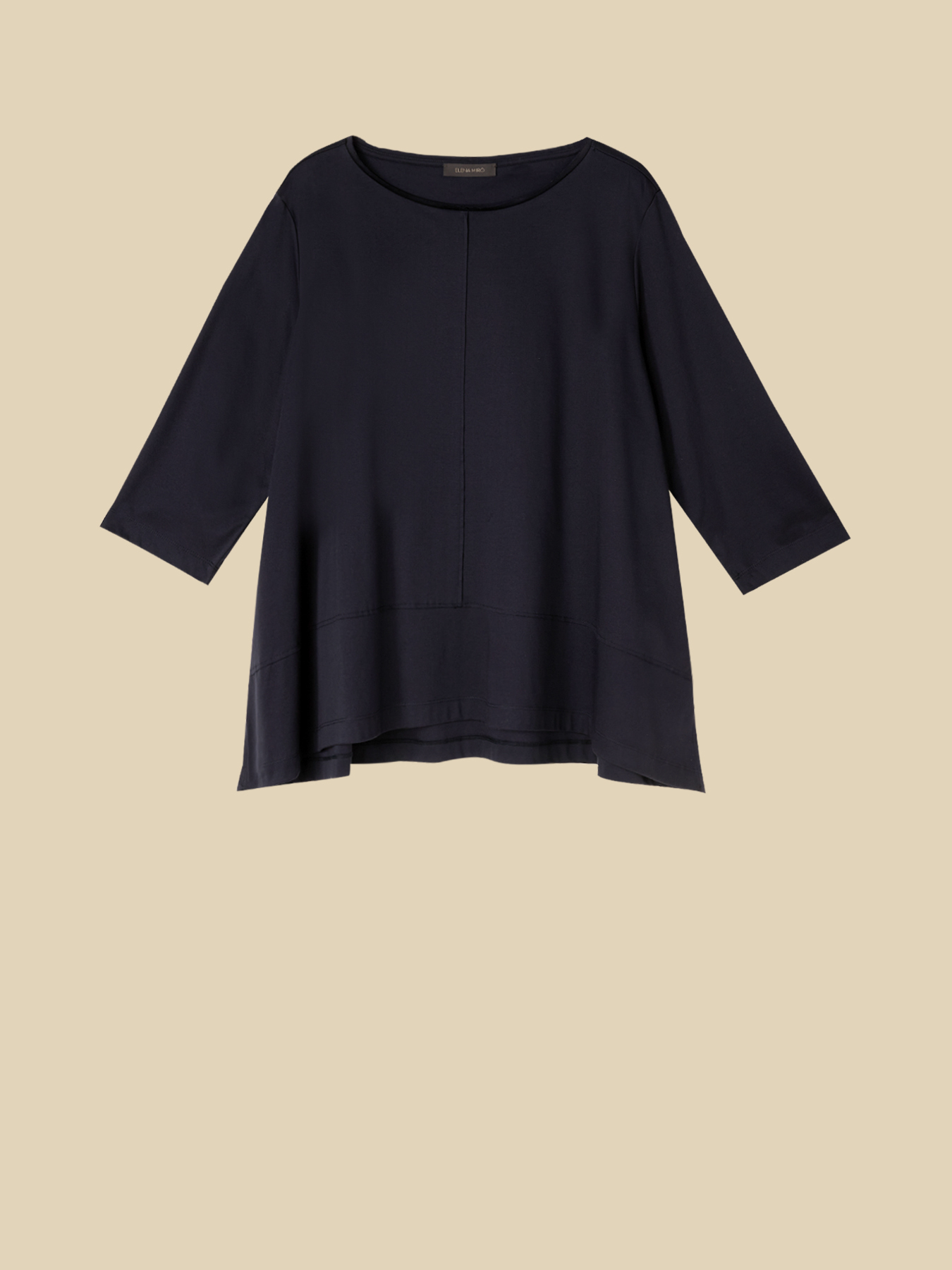 T-shirt &eacute;vas&eacute; en jersey image number 4